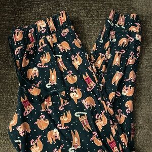 Jockey Festive Sloth Print Jogger Pants